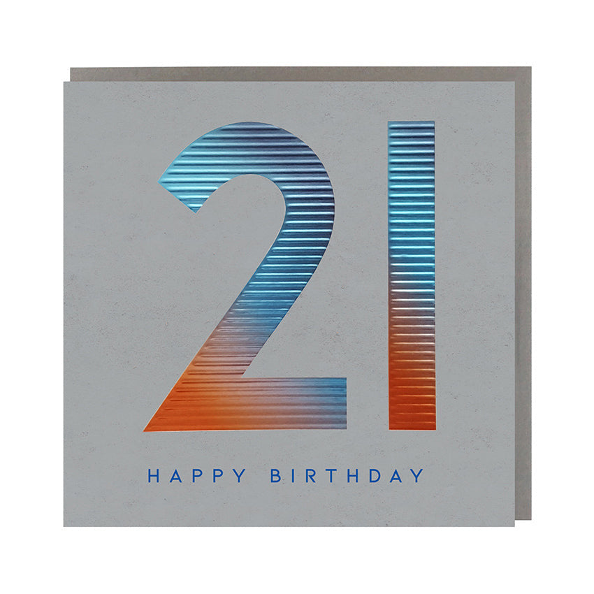 Rosanna Rossi 21st Birthday Card