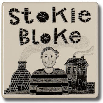 Moorland Pottery “Stokie Bloke” Coaster