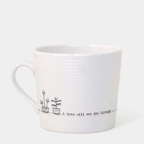 East of India Wobbly Mug - A Brew Will...