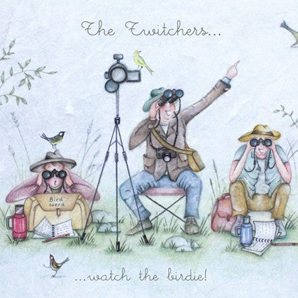 Berni Parker Blank Card - The Twitchers