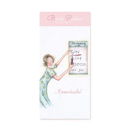 Berni Parker Magnetic Notepad - Gin Essentials