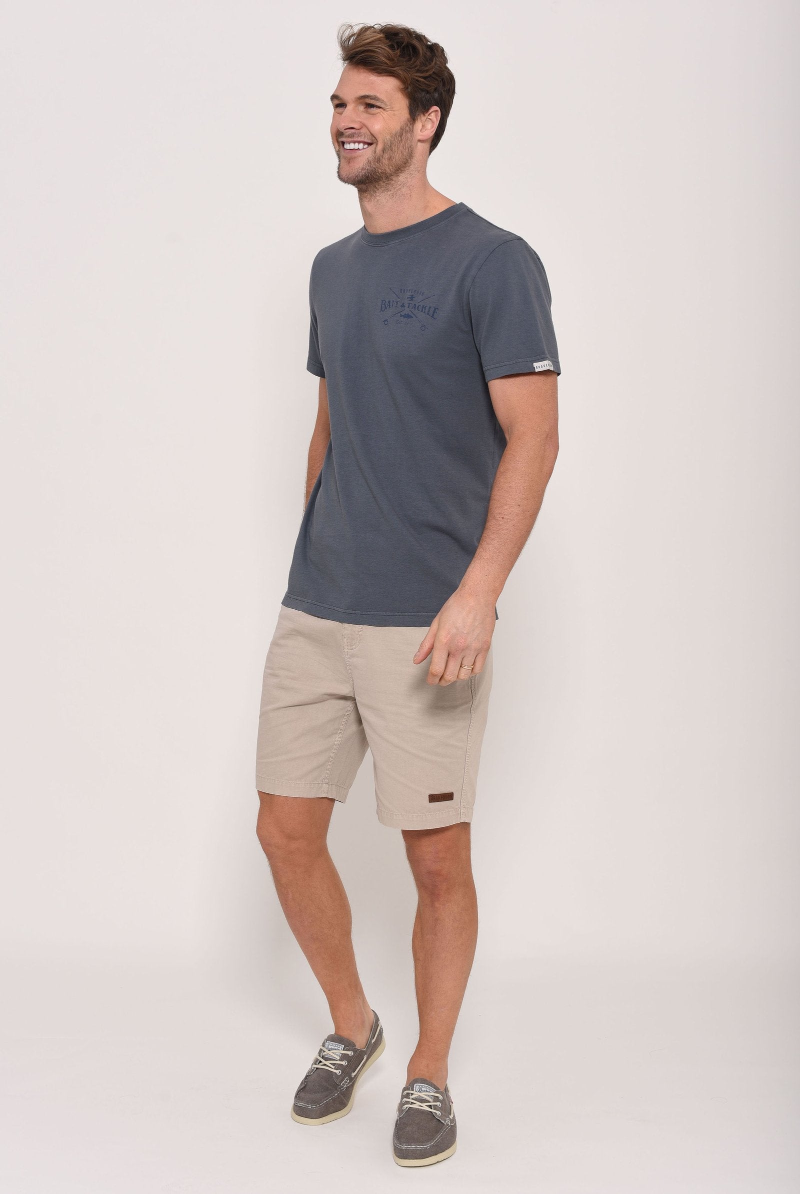 Brakeburn Fish Tshirt - Blue