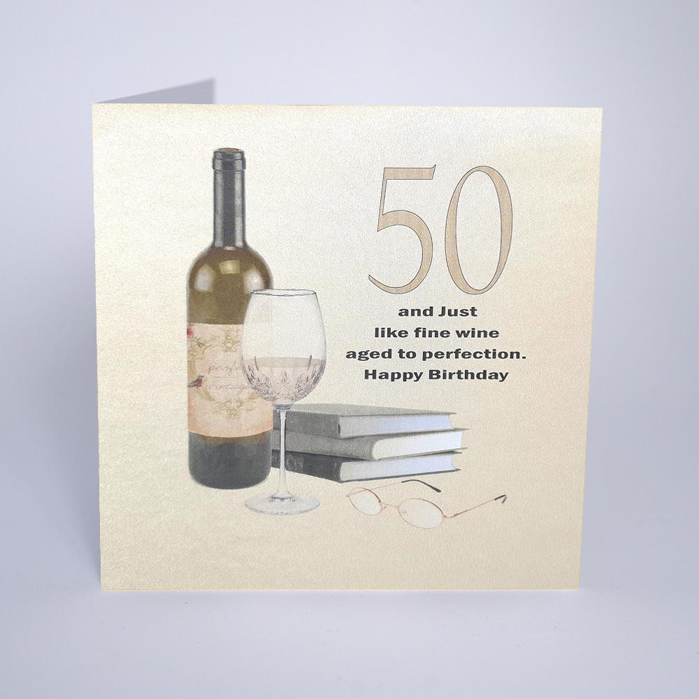 Five Dollar Shake 50 Aged to Perfection Birthday Card
