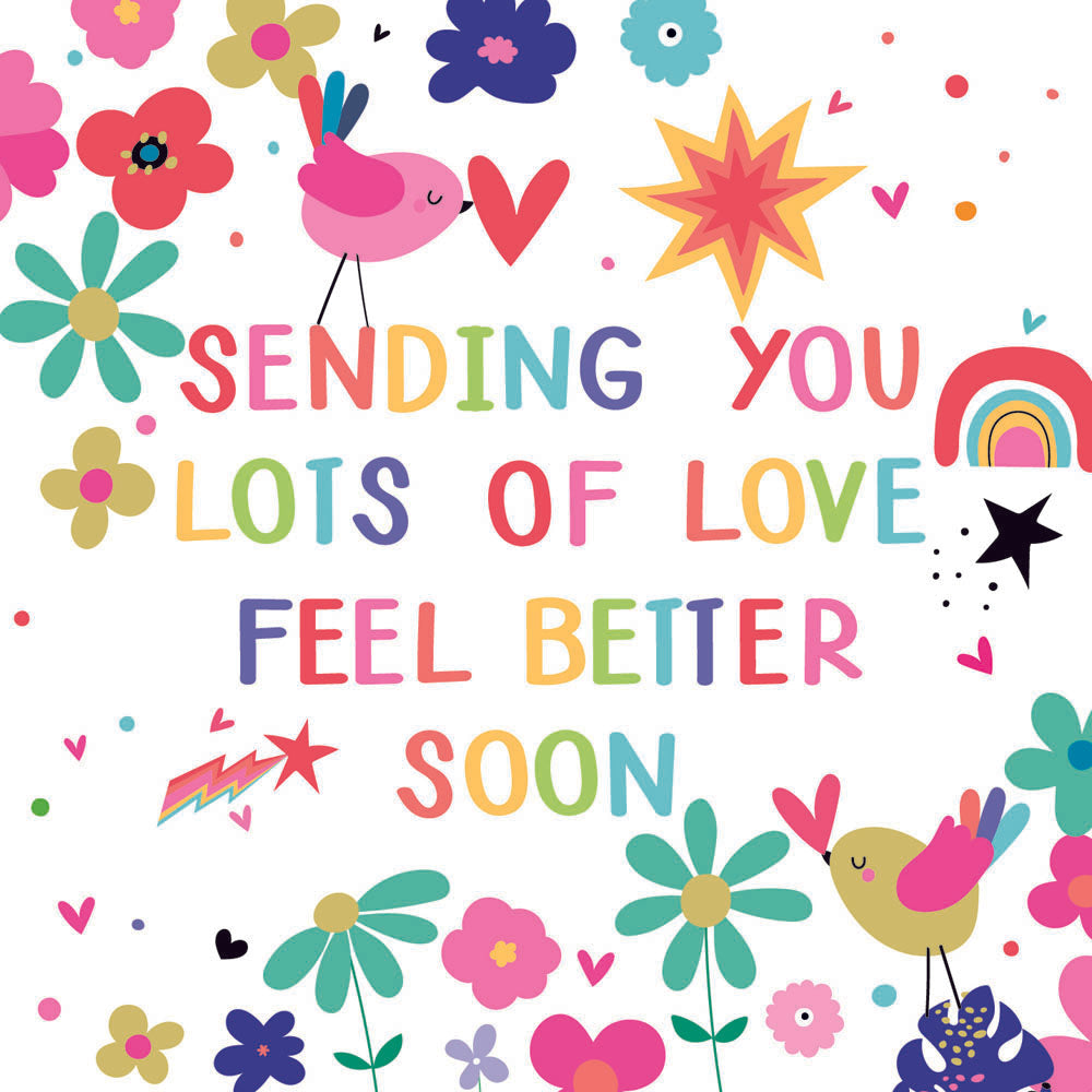 Belly Button Feel Better Soon Small Card