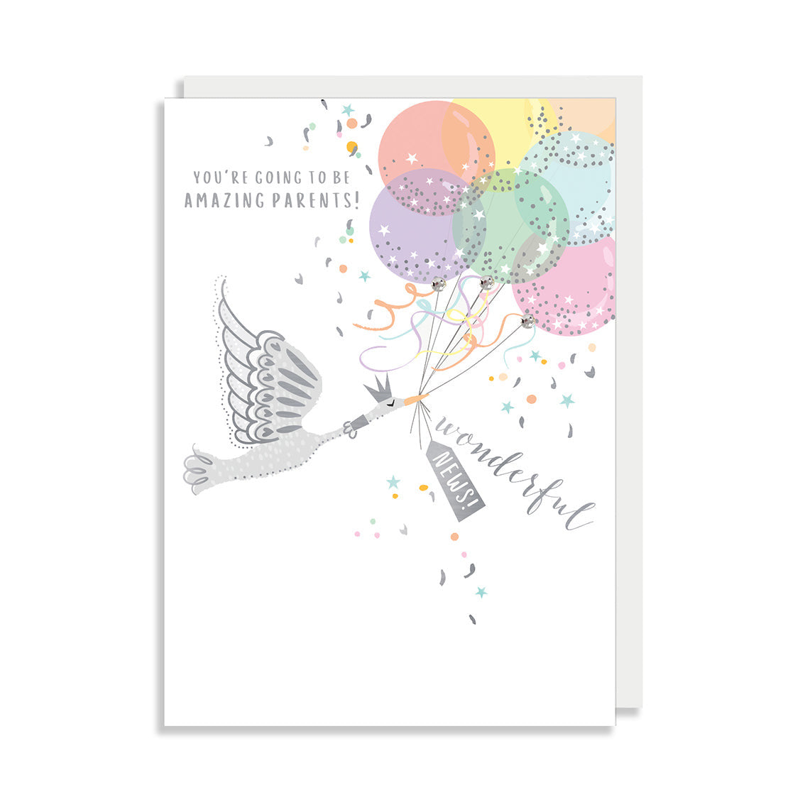 Rosanna Rossi New Parents Congratulations Card