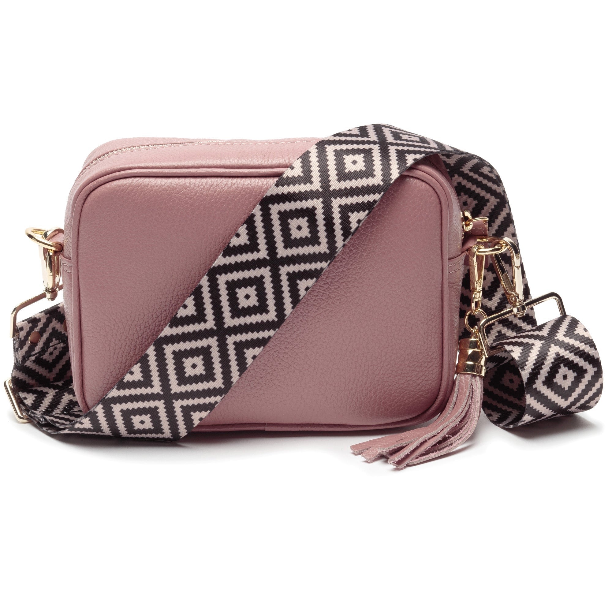 Elie Beaumont Designer DIAMONDS Adjustable Crossbody Bag Strap (GOLD Fittings)