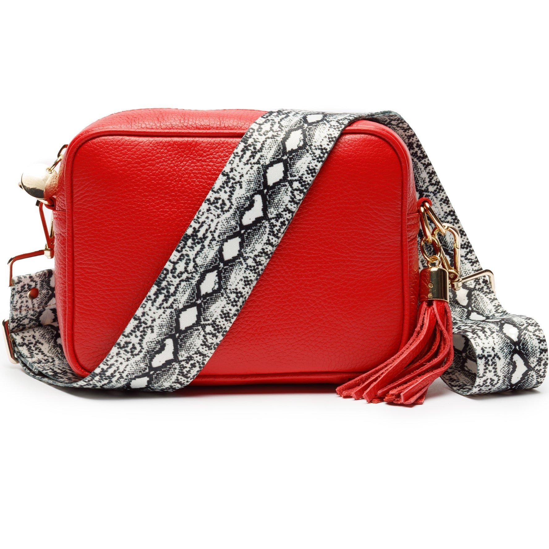 Elie Beaumont Designer PYTHON Snakeskin Adjustable Crossbody Bag Strap