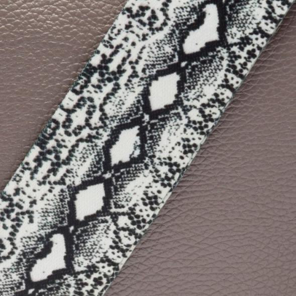 Elie Beaumont Designer PYTHON Snakeskin Adjustable Crossbody Bag Strap