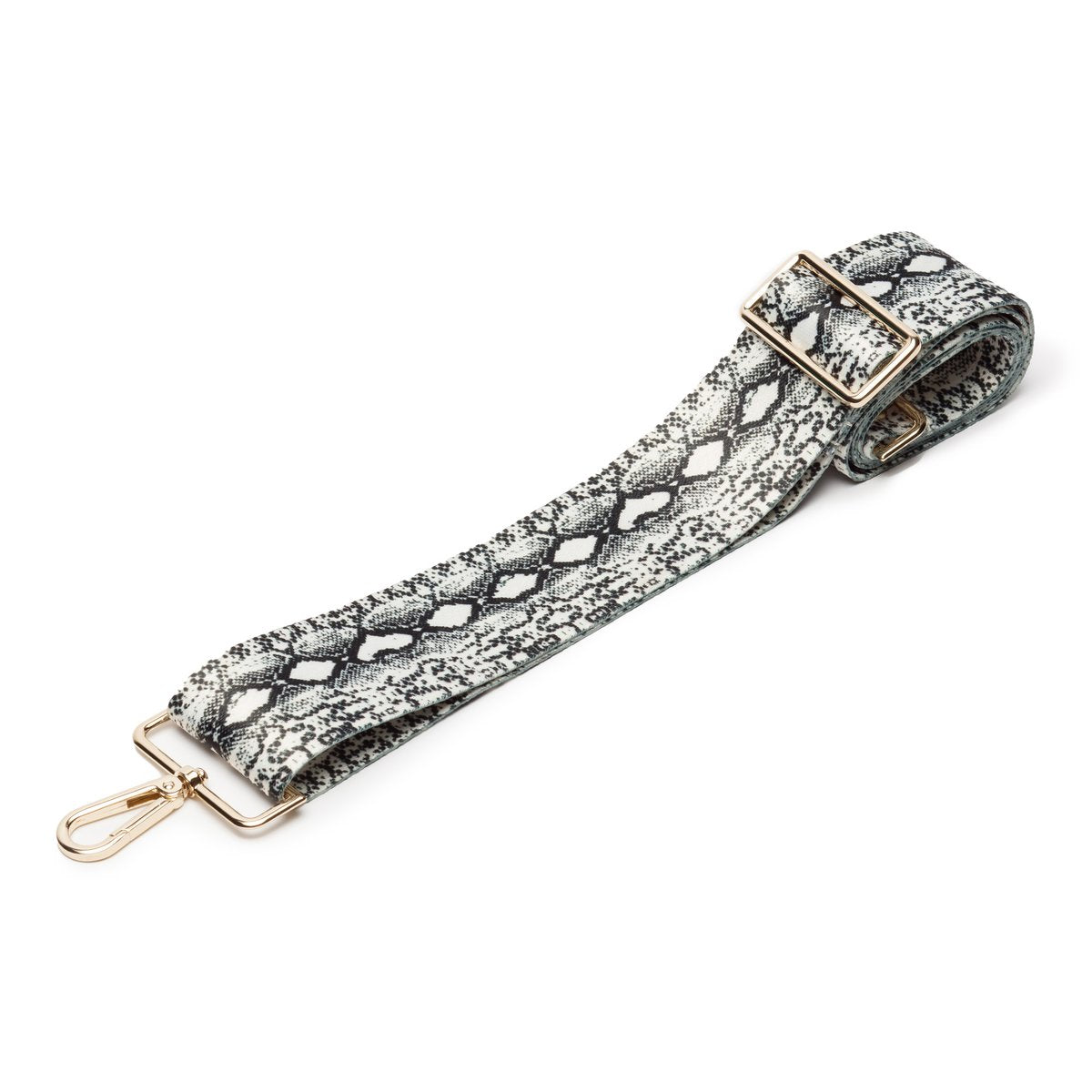 Elie Beaumont Designer PYTHON Snakeskin Adjustable Crossbody Bag Strap