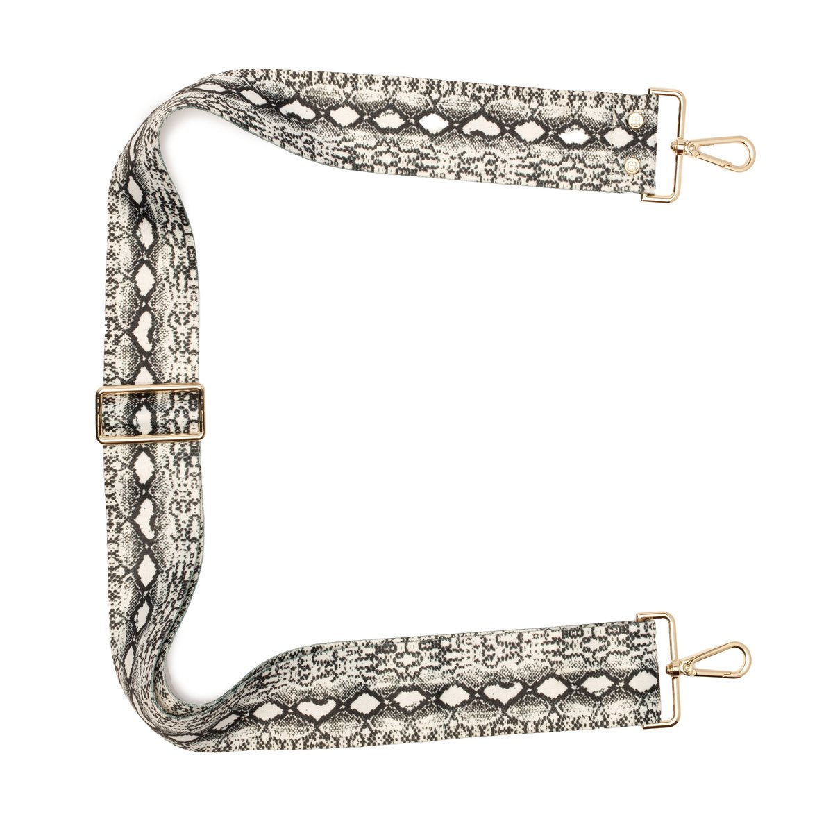 Elie Beaumont Designer PYTHON Snakeskin Adjustable Crossbody Bag Strap