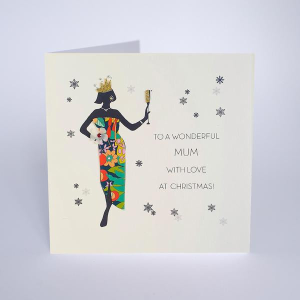 Five Dollar Shake Wonderful Mum Christmas Card