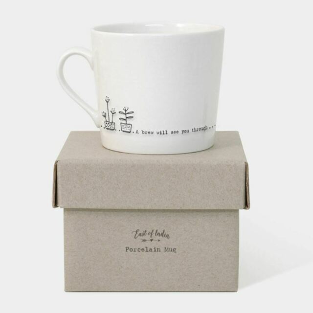 East of India Wobbly Mug - A Brew Will...