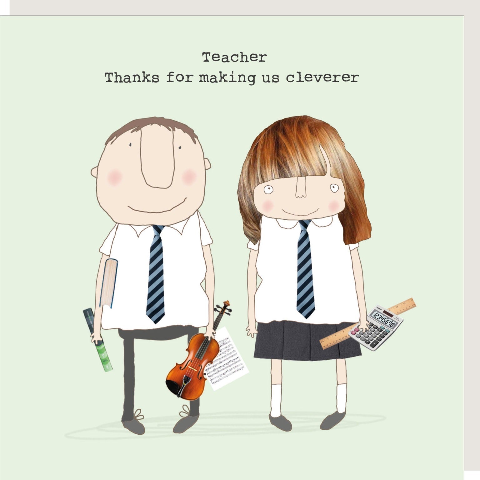 Rosie Made A Thing - Cleverer - Card