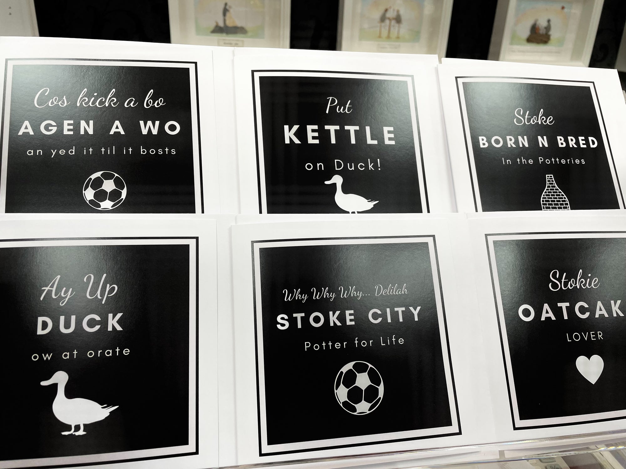 Jolu Stokie Oatcake Lover Blank Card