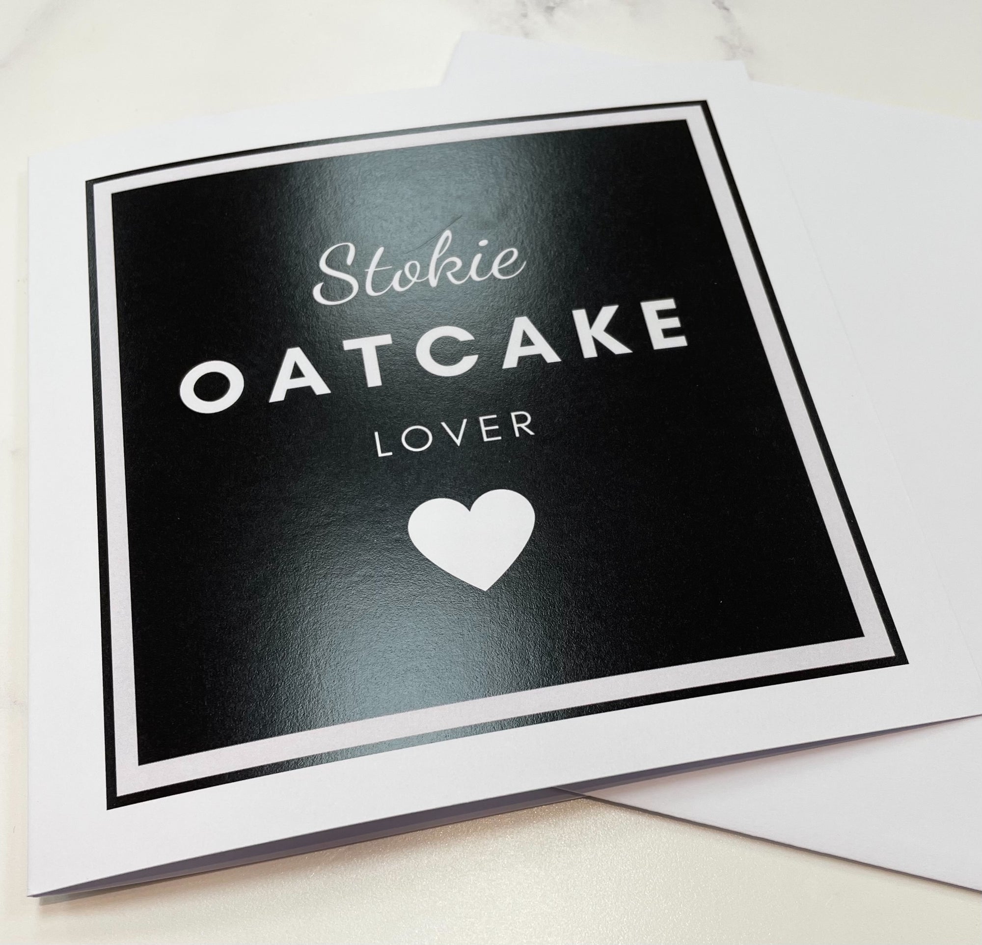 Jolu Stokie Oatcake Lover Blank Card