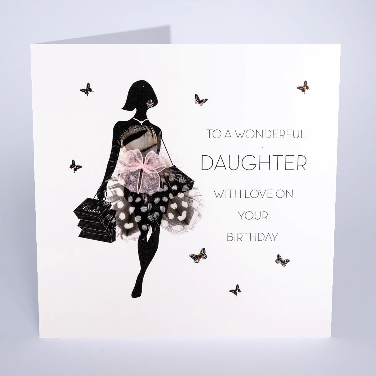 Five Dollar Shake Daughter Shopping Birthday Card