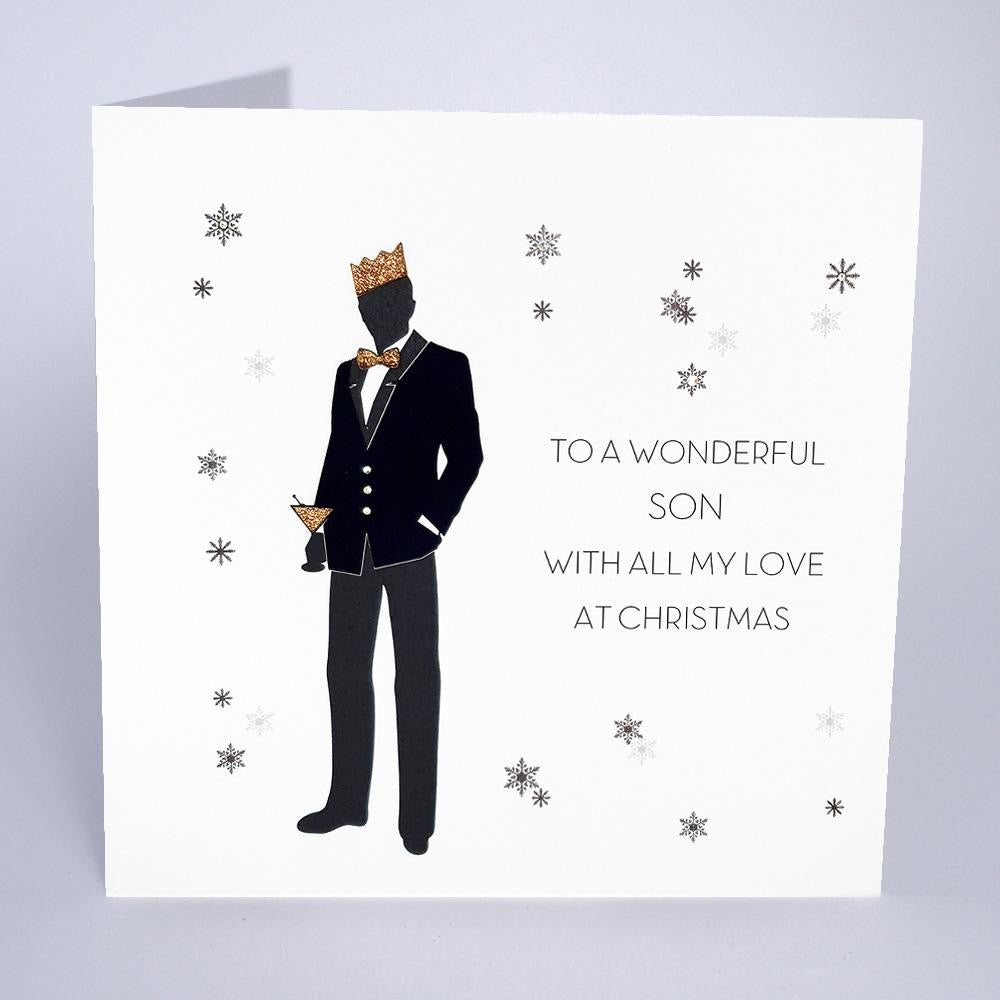 Five Dollar Shake LARGE Wonderful Son Christmas Card