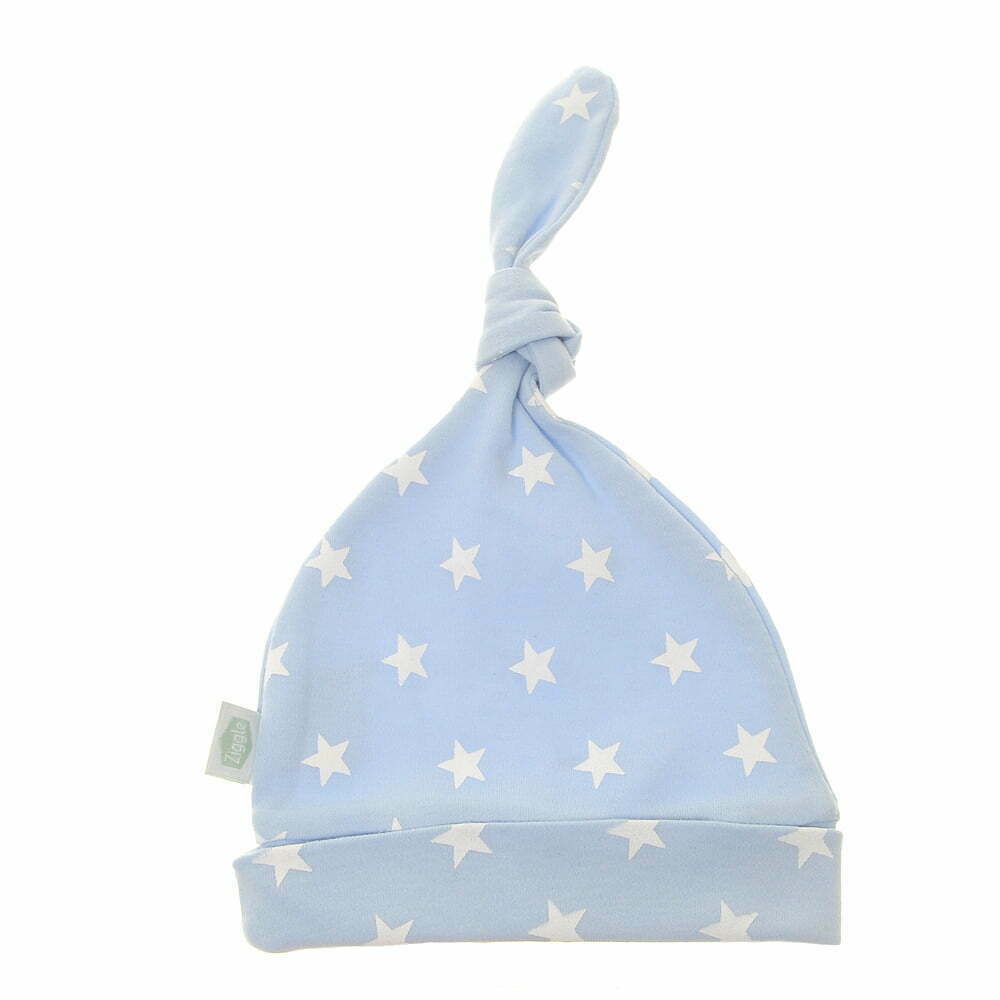 Ziggle Blue with White Stars Cotton Hat
