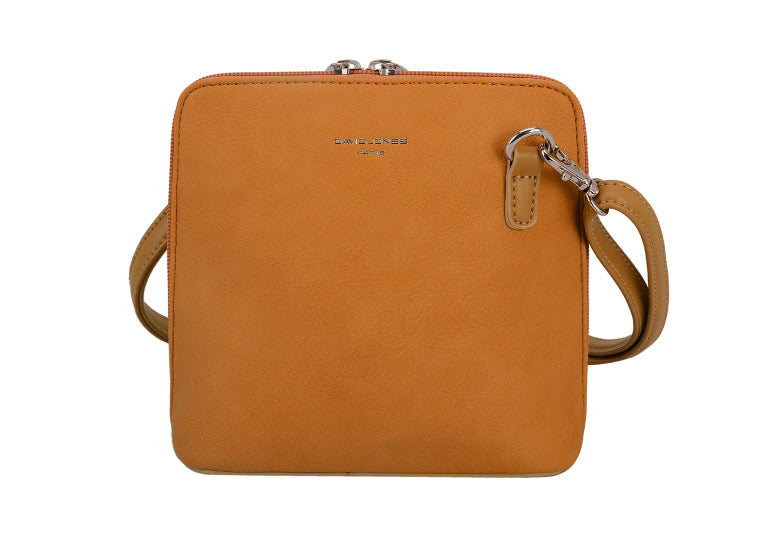 David Jones Minnie Crossbody Handbag - Mustard