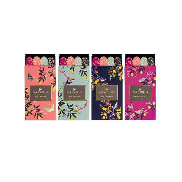 Sara Miller Mini Emery Board Matchbox Set - Colour Picked at Random