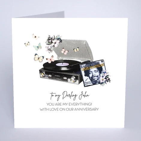 Personalised Anniversary Card (PCA33) Five Dollar Shake