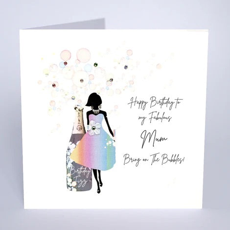 Personalised Female Birthday Card (PCR59) Five Dollar Shake