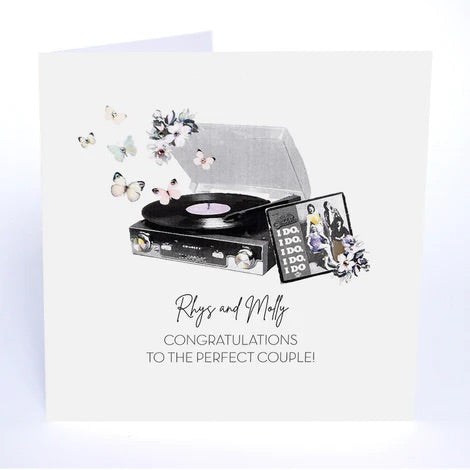Personalised Wedding Card (PCW55) Five Dollar Shake