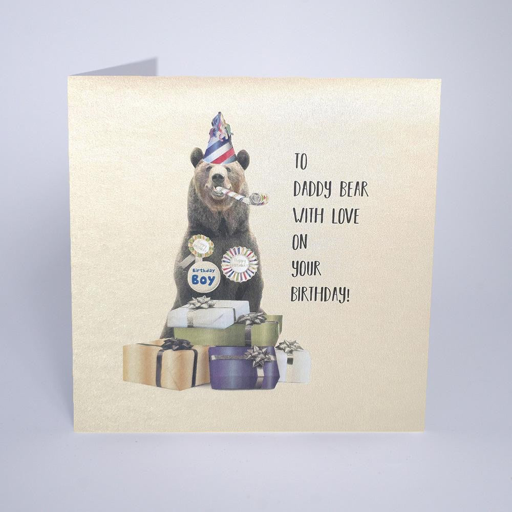 Five Dollar Shake Daddy Bear Birthday Card