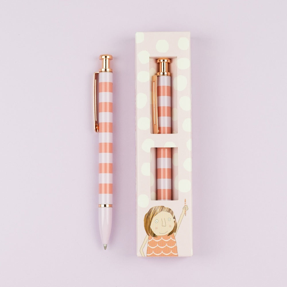 Rosie Made A Thing - A Snazzy Striped Boxed Pen