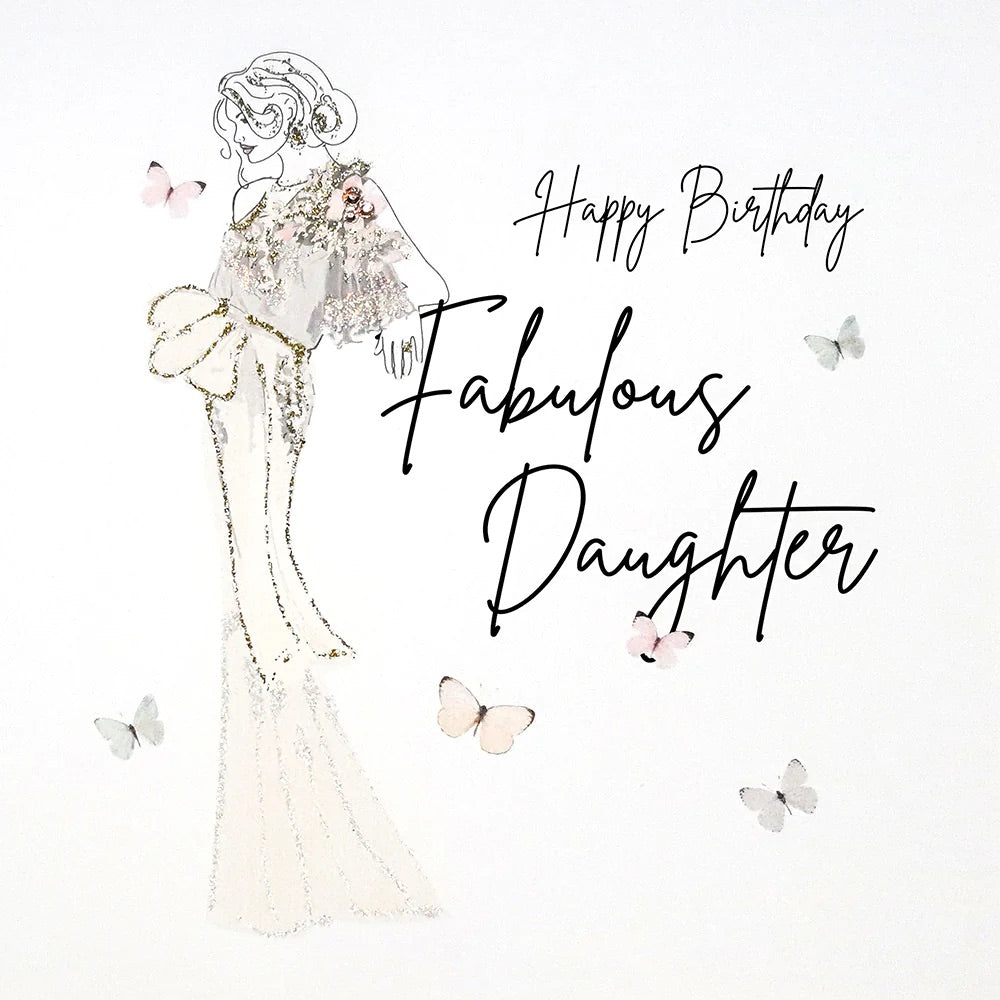 Five Dollar Shake Fabulous Daughter Birthday Card