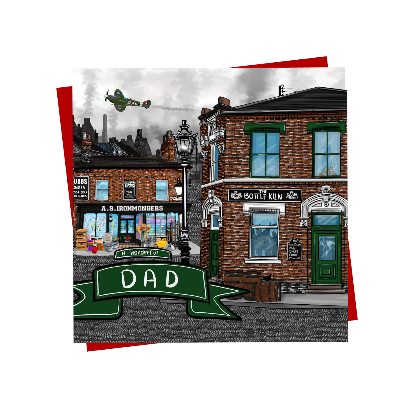 Stokie Nostalgic Dad Card