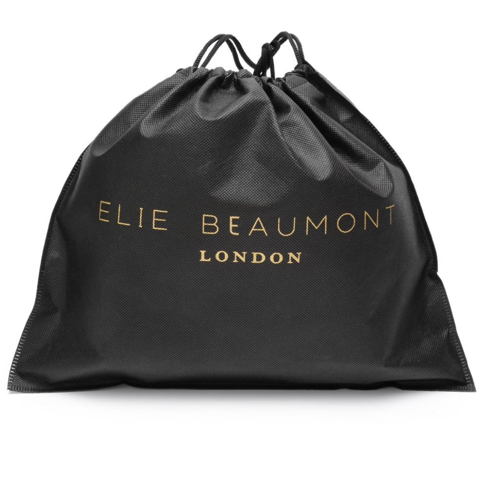 Elie Beaumont Designer Leather Crossbody Bag - Emerald (Bright Green) GOLD Fittings