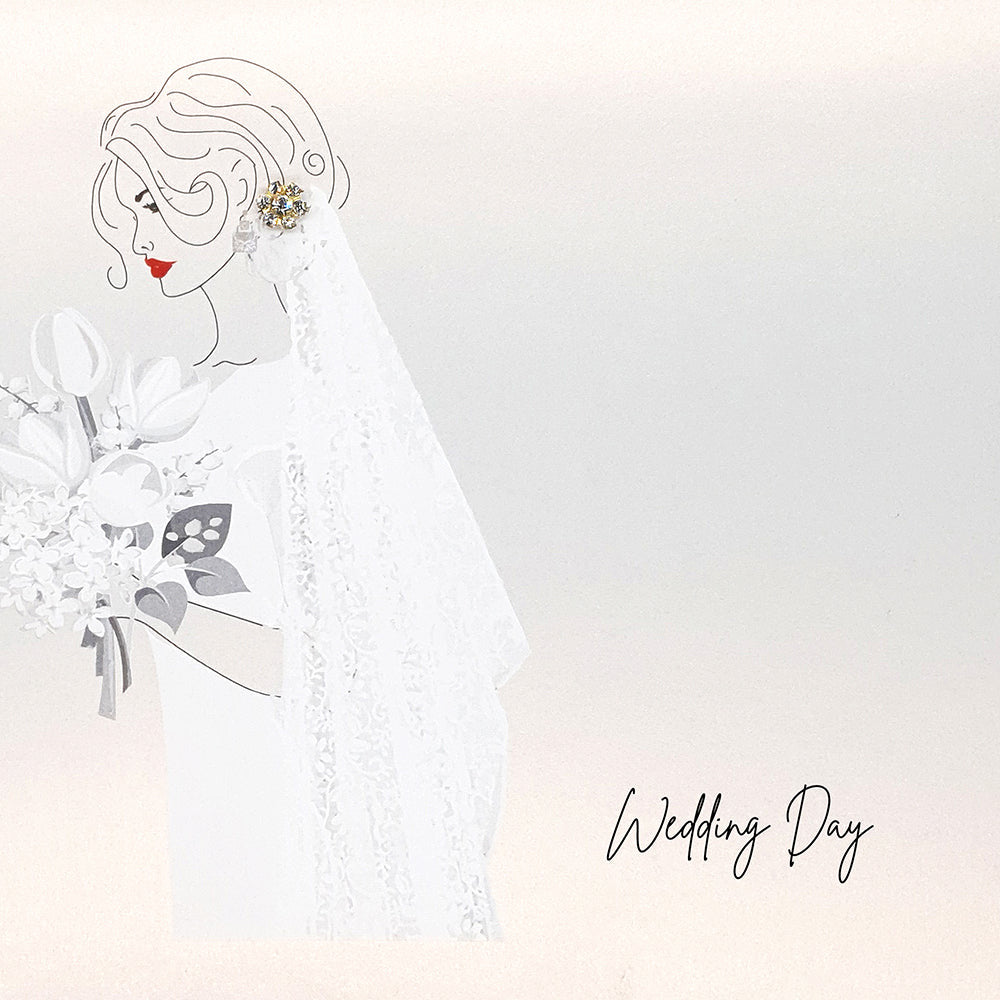 Five Dollar Shake Bride Wedding Day Card