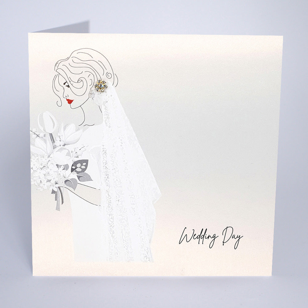Five Dollar Shake Bride Wedding Day Card