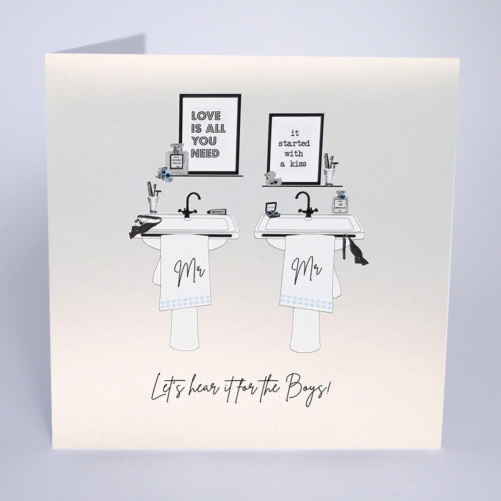 Five Dollar Shake Mr & Mr Sinks Wedding Day Card