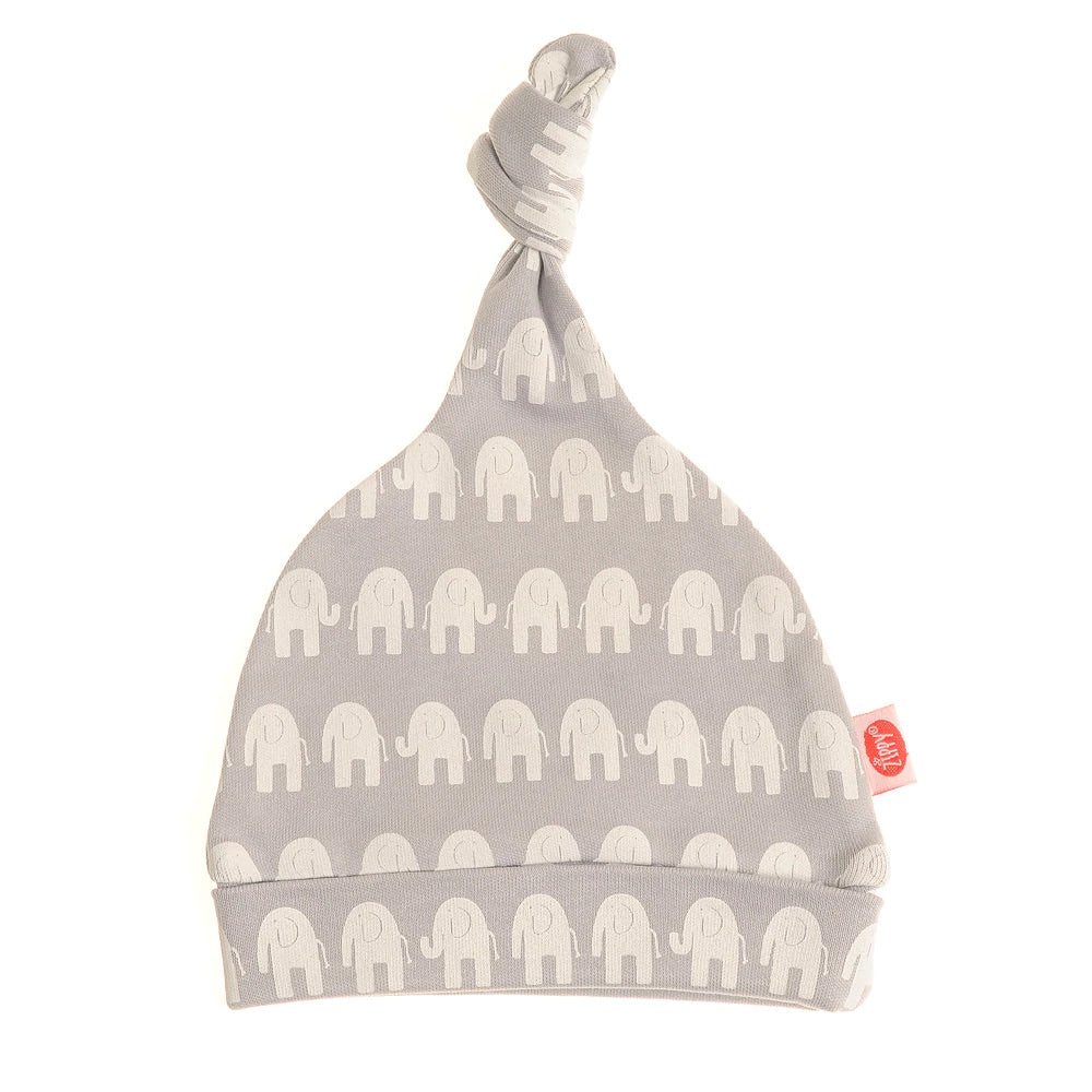 Ziggle White Elephants Cotton Hat