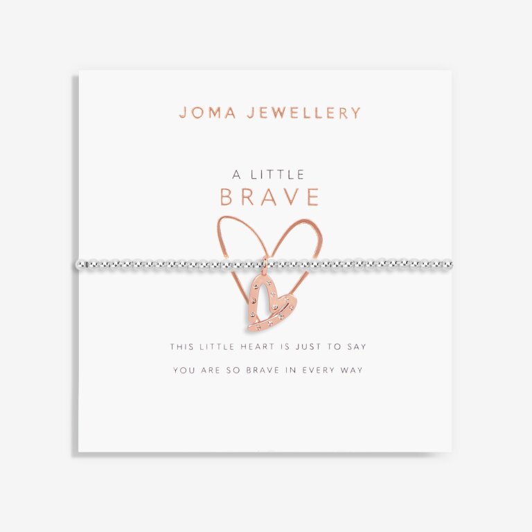 Joma Jewellery GIRLS - Children's 'A Little Brave' Bracelet