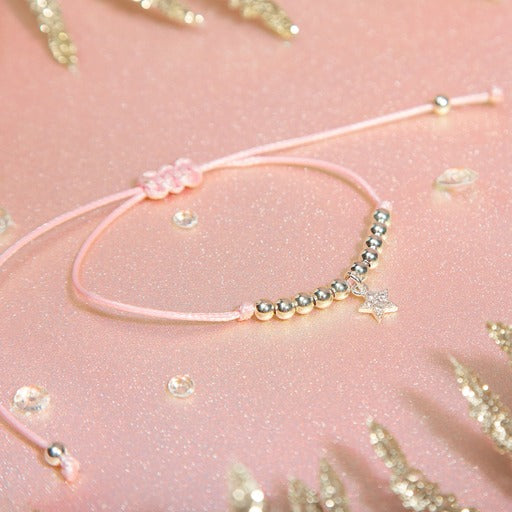 Letterbox Love Merry Christmas Daughter Cord Bracelet