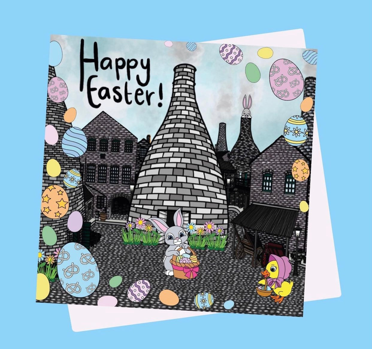 Happy Easter Bottlekiln Card