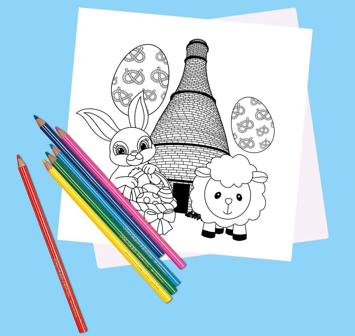 Happy Easter Bottlekiln Card