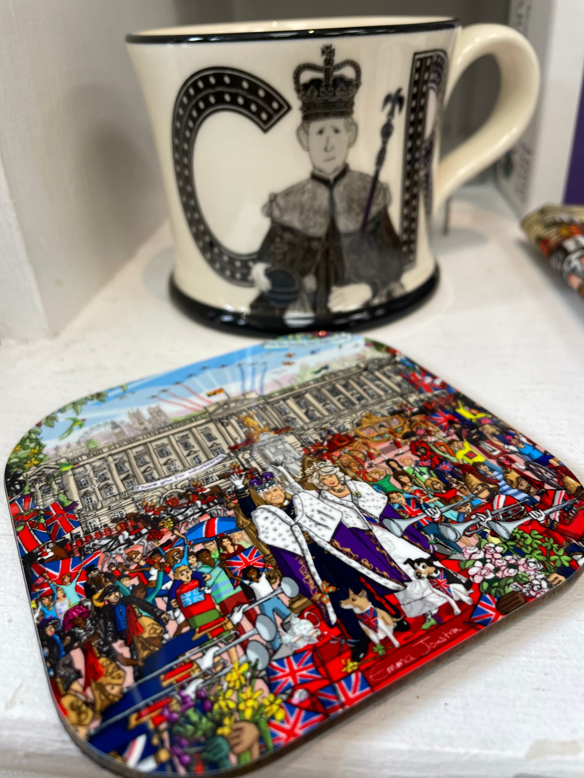 Emma Joustra King Charles III Coronation Coaster