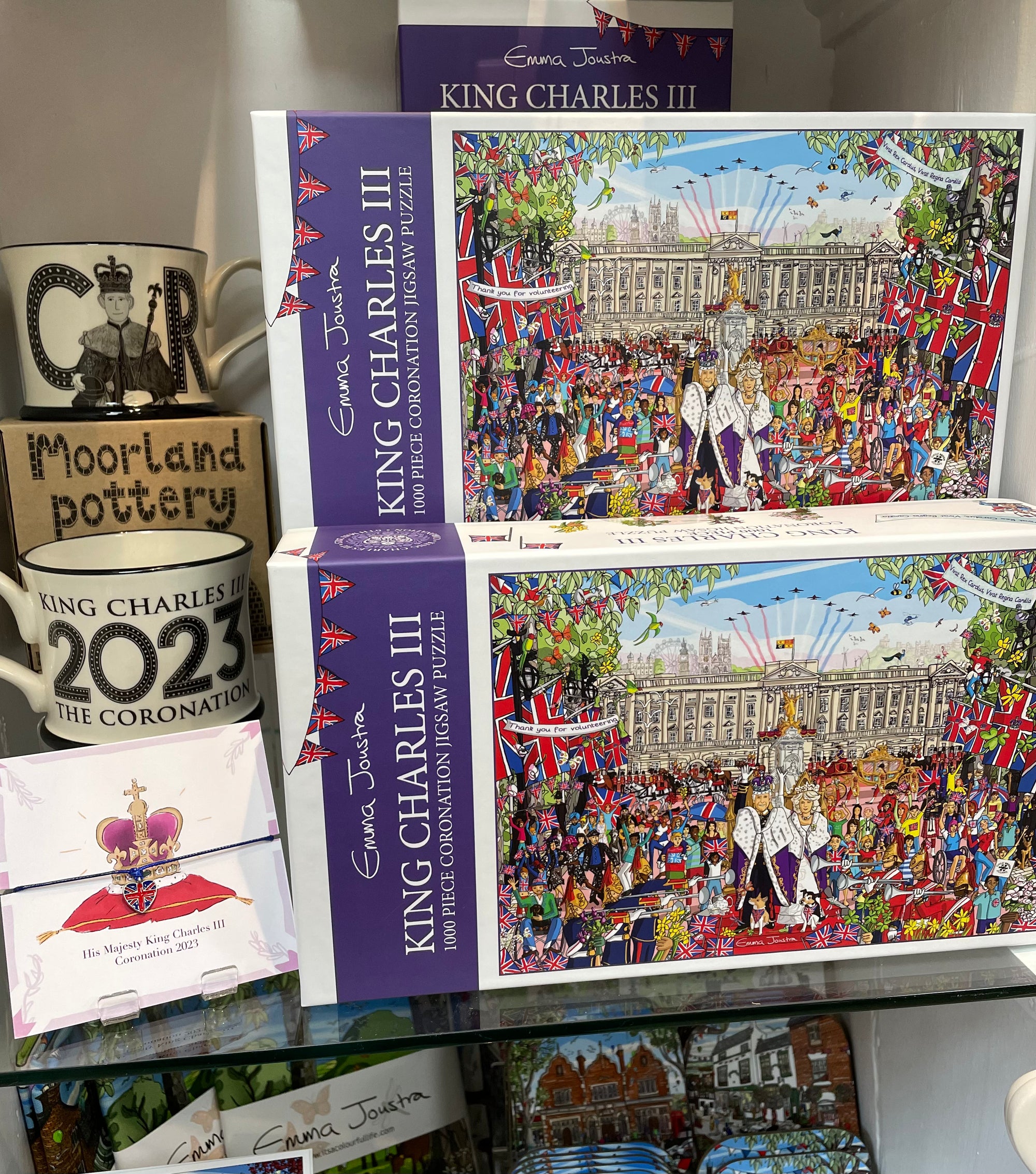 Emma Joustra 1000 piece Limited edition Jigsaw Puzzle - King Charles III Coronation