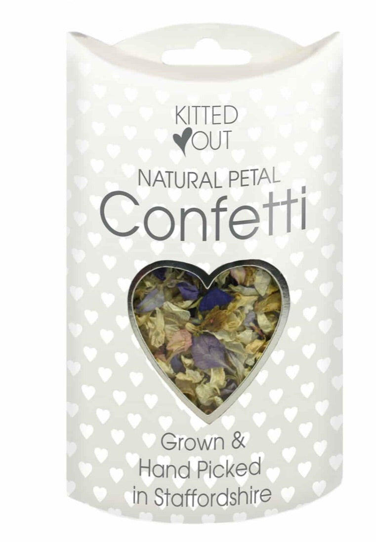 Kitted Out Natural Petal Wedding Confetti