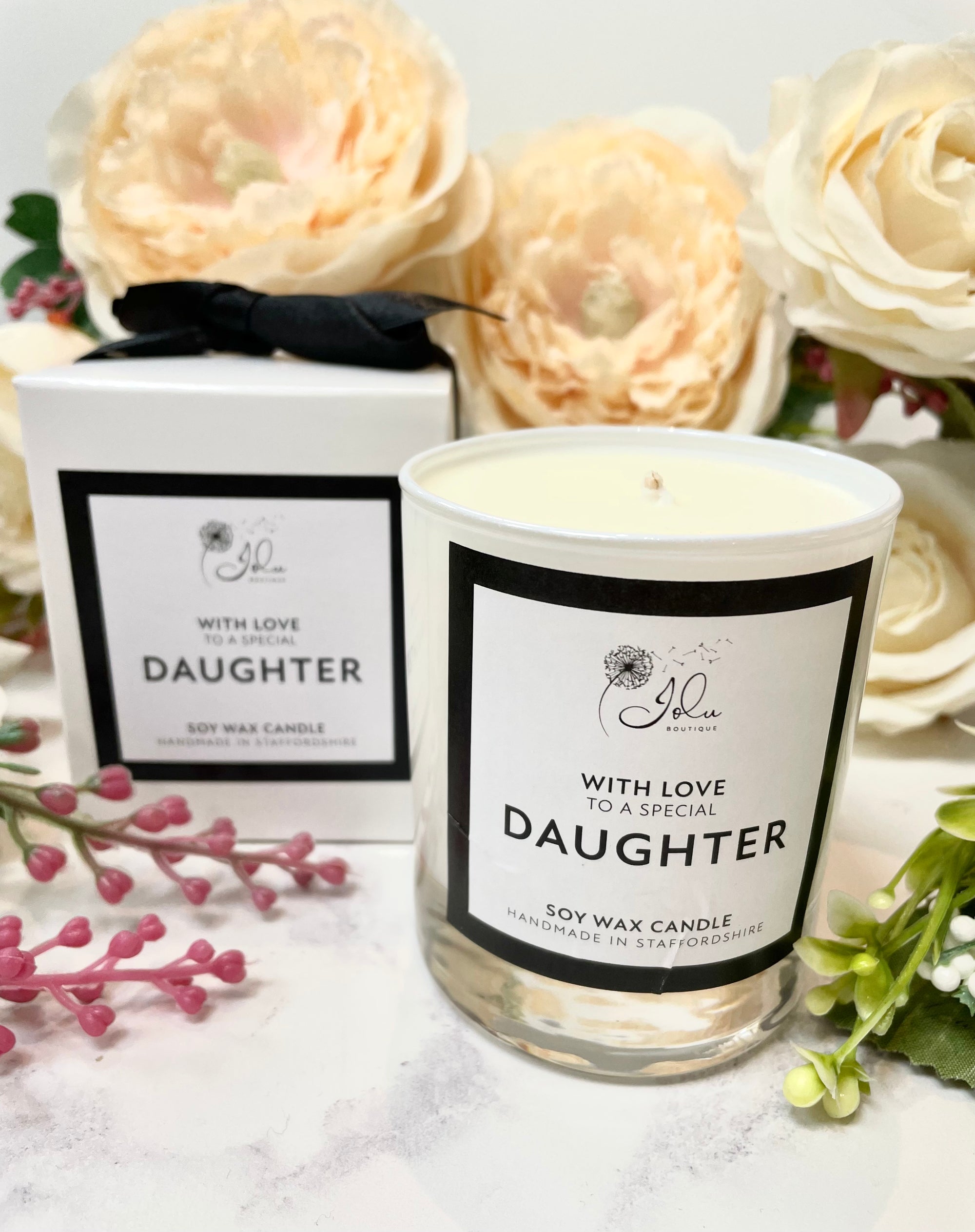 Jolu Boutique Sentiment Candle - Special Daughter