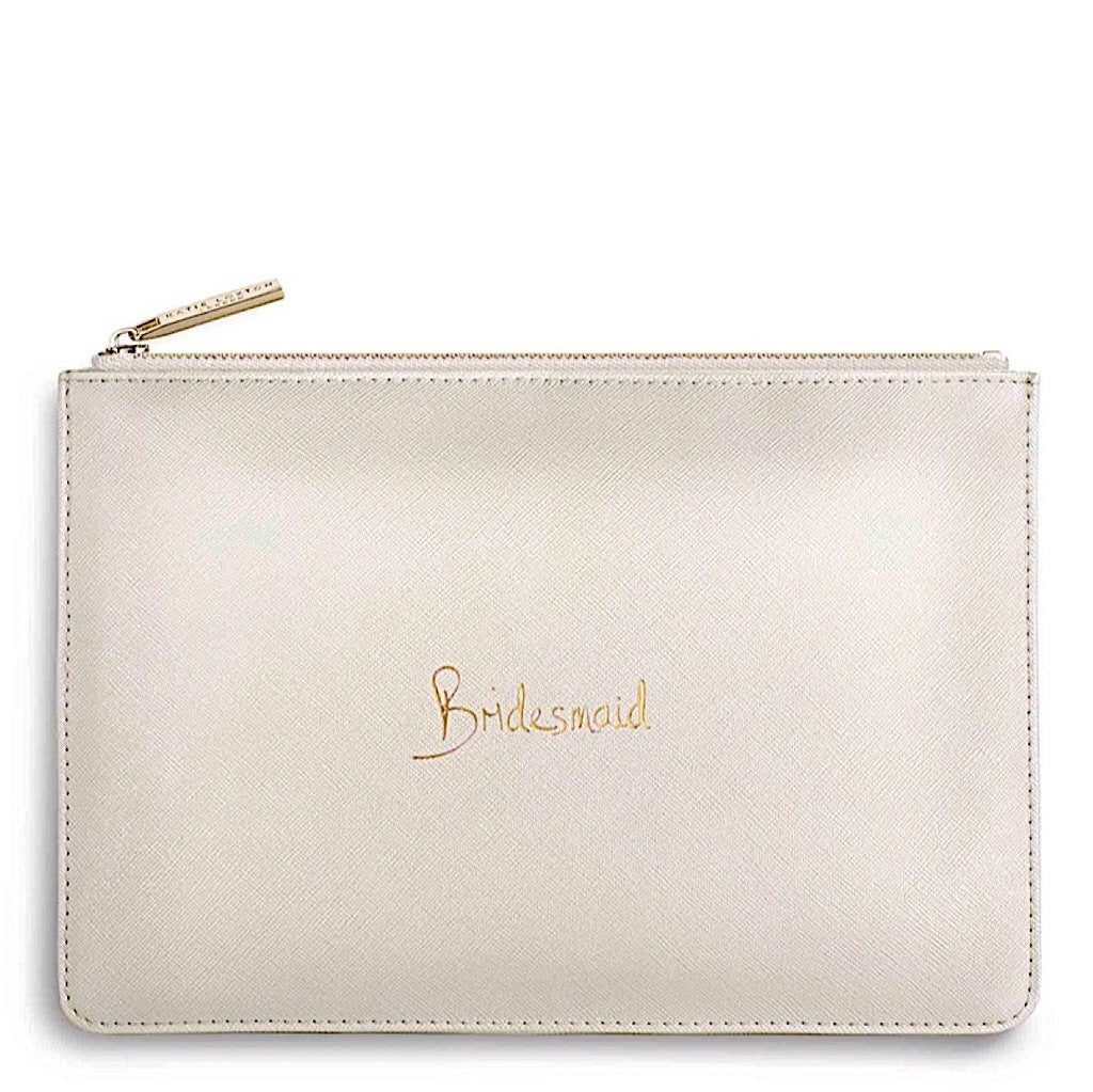 Katie Loxton Perfect Pouch - Bridesmaid - Pearlised