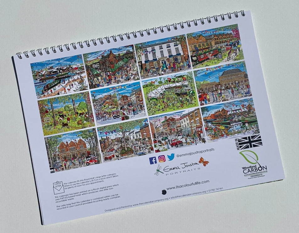 Emma Joustra 2023 Calendar - There’s no place like Stone