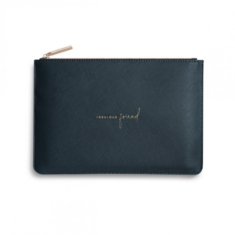 Katie Loxton Pouch- Fabulous Friend- Navy Blue