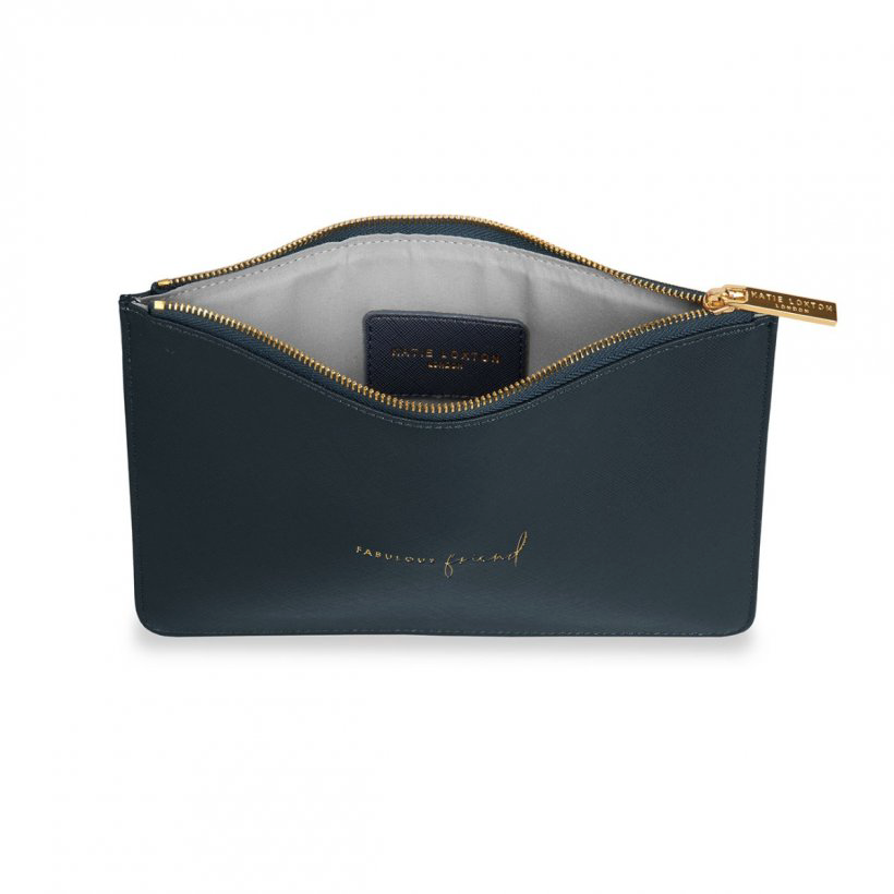 Katie Loxton Pouch- Fabulous Friend- Navy Blue