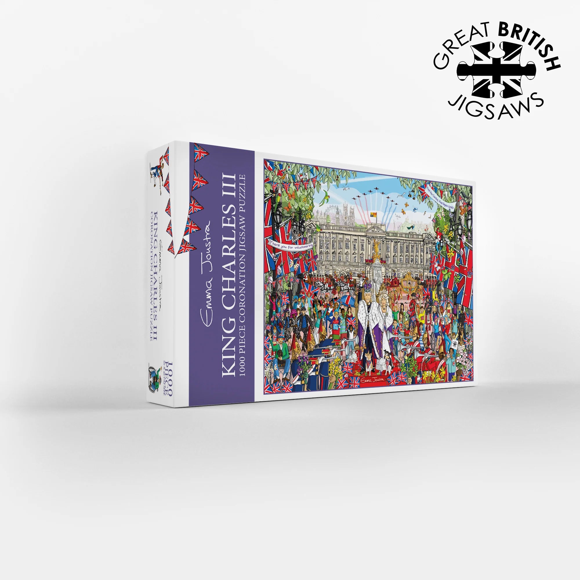 Emma Joustra 1000 piece Limited edition Jigsaw Puzzle - King Charles III Coronation