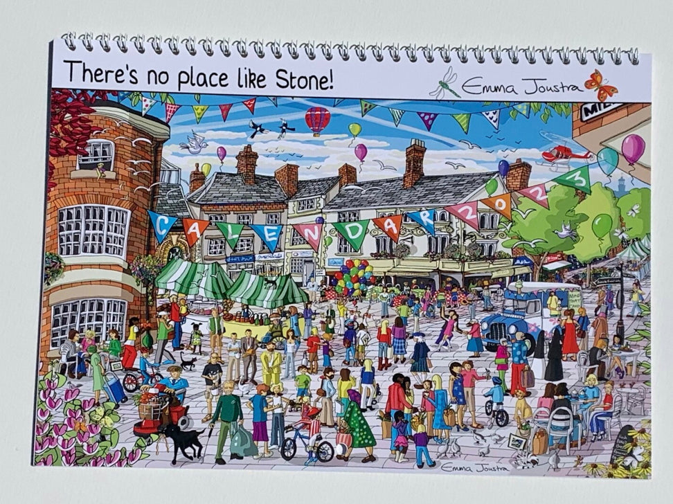 Emma Joustra 2023 Calendar - There’s no place like Stone